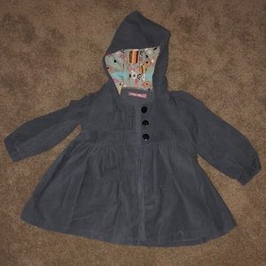 Girls light corduroy jacket.